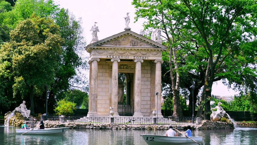 zonas alojarse en roma con niños